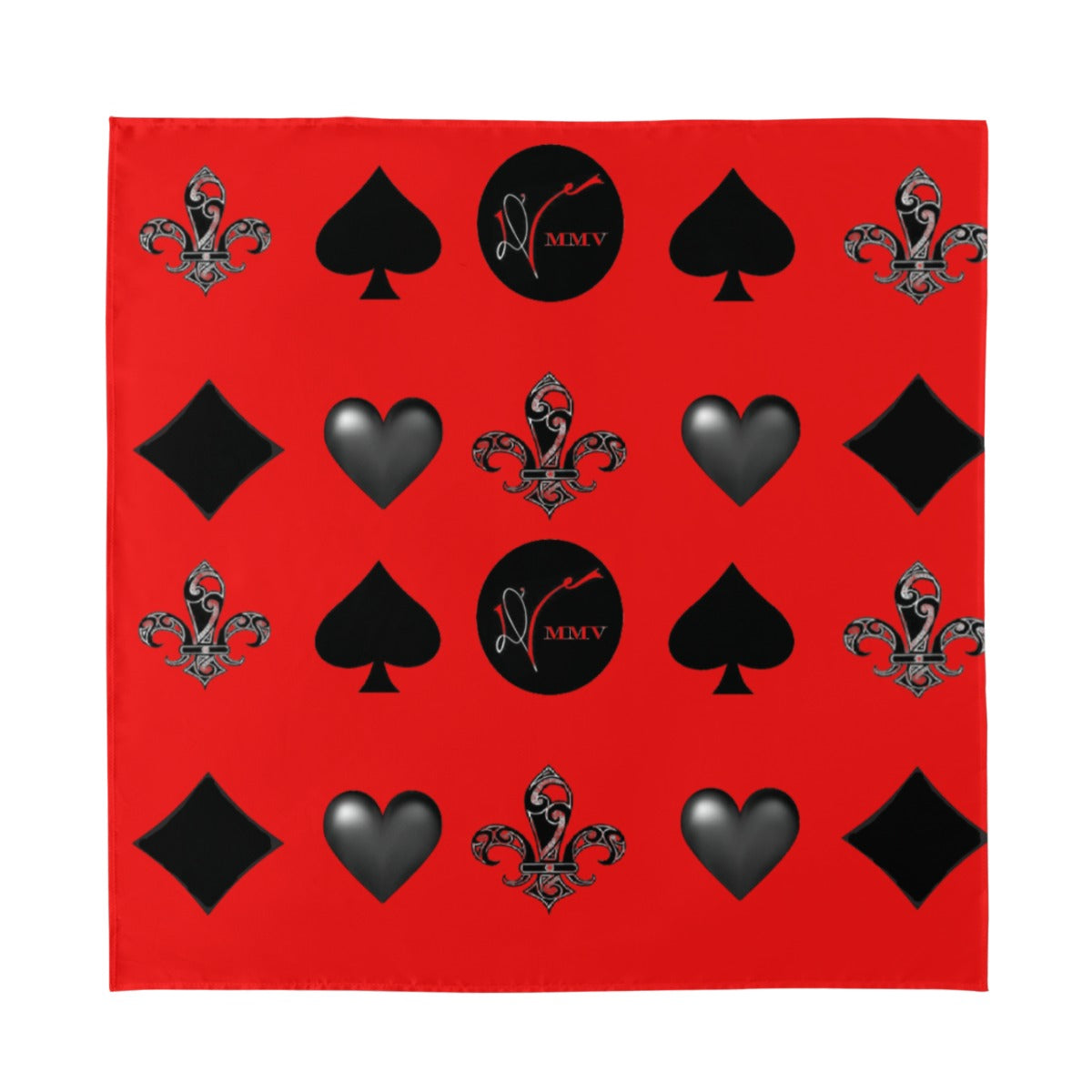 Silk Bandana Fleur d&