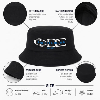 Embroidery Bucket Hat